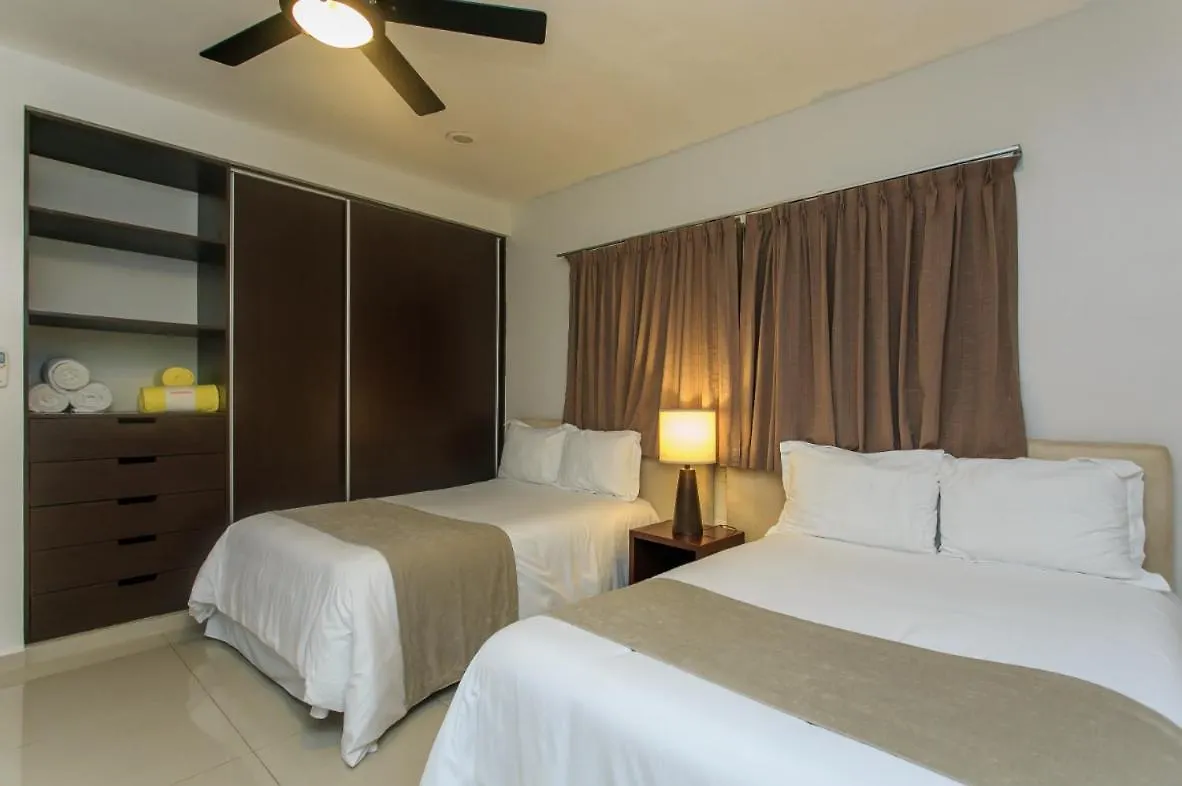 Apartment Sabbia Condos In Mamitas Beach! Playa del Carmen Mexico